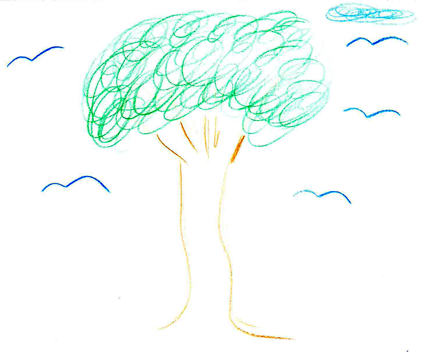 Markus' Bild nach der ersten Behandlung